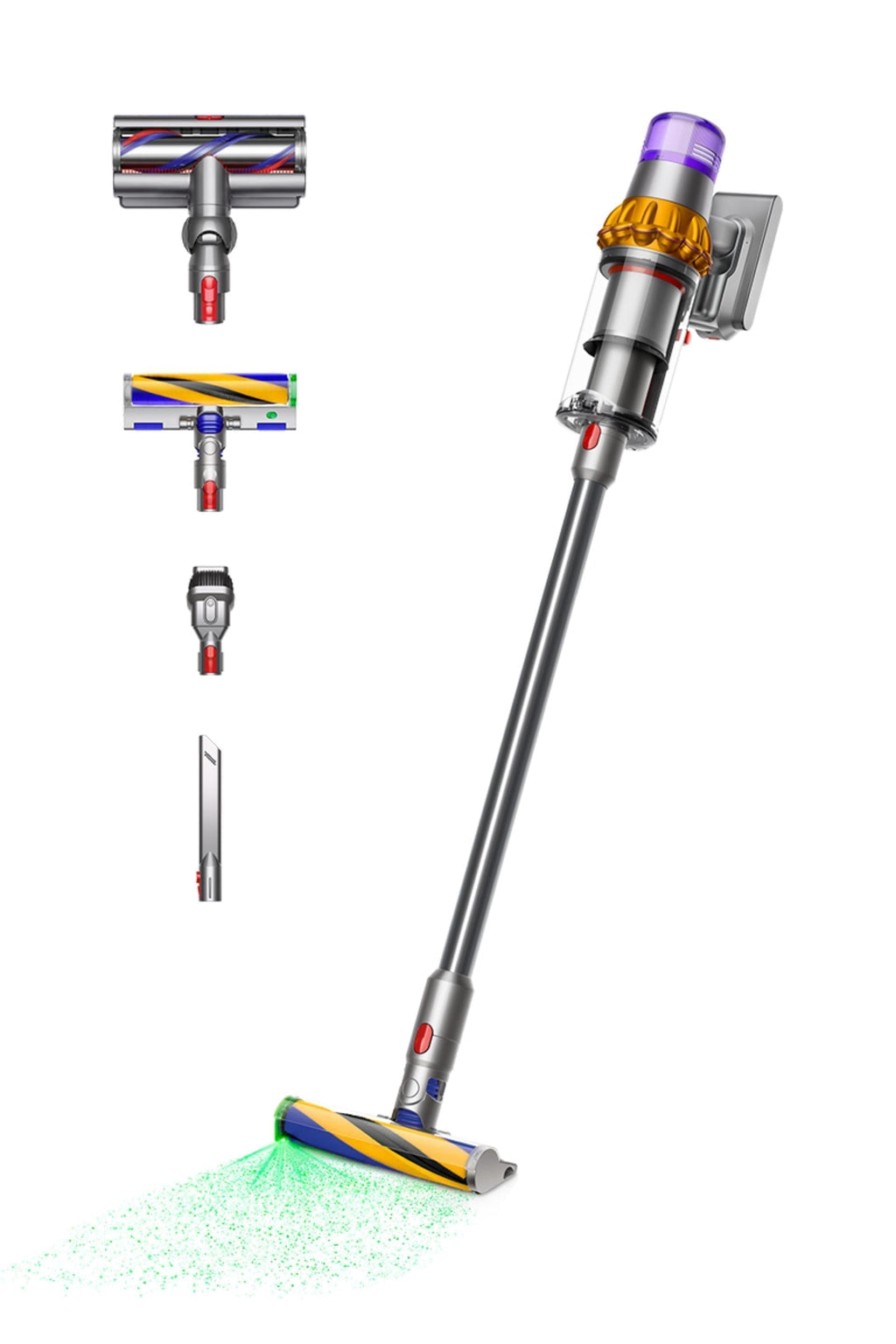 Aspirateur sans fil V15 Detect Absolute (jaune/nickel)